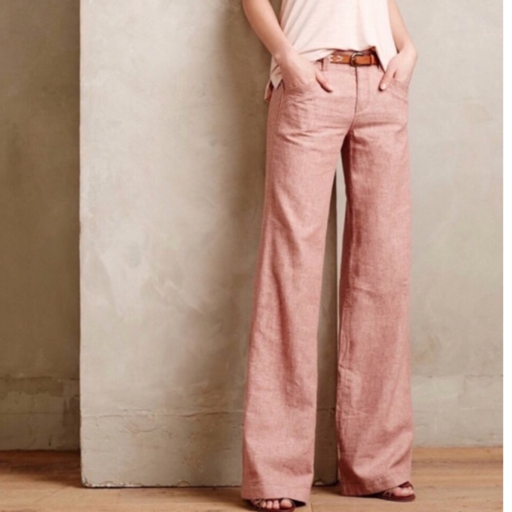 Pilcro and The Letter Press Linen Pants